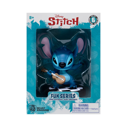Figura Coleccionable Stitch Guitarrista Disney 1732 10 cms Disney Caja x 1 