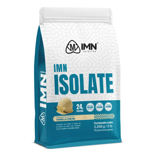 IMN Proteina Iso Sabor Vainilla 5lb	 IMN NUTRITION BOLSA x 5LB 