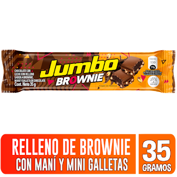 Chocolatina Jumbo Brownie x 35 gr  