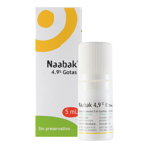 Naabak Ácido N Acetil Aspartil Glutaminico 4.9% Axon Gotas Frasco x 5 ml