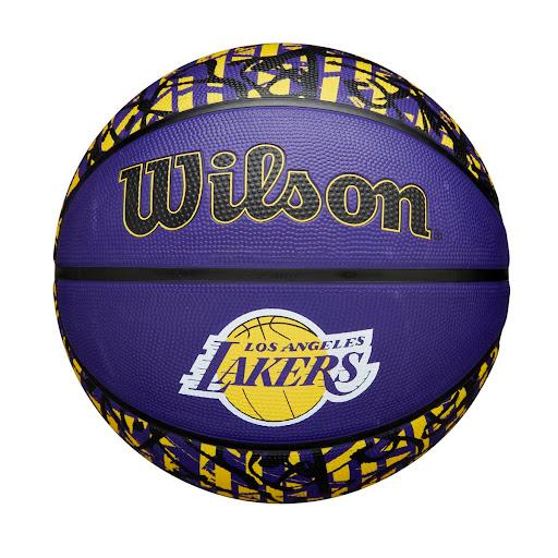 Balón de Basket Wilson NBA Graffiti LA Lakers NO.7 Wilson Caja x 1 Balón de Basket Wilson NBA Graffiti LA Lakers NO.7Descubre el Balón de Basket Wilson NBA Graffiti LA Lakers NO.7, la elección perfecta para los verdaderos aficionados al baloncesto. Este balón no solo