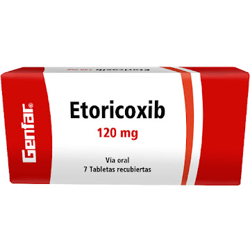Etoricoxib Genfar 120 mg Caja x 7 Tabletas  