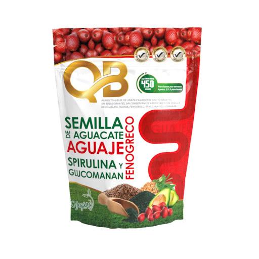 QB Mezcla Funcional con Aguaje y Fenogreco – Metabolismo Natural NATURAL HEALTH POLVO x 1 Suplemento natural que apoya el metabolismo, contribuye al equilibrio hormonal y favorece el bienestar diario. Ideal para complementar hábitos saludables de forma práctica.