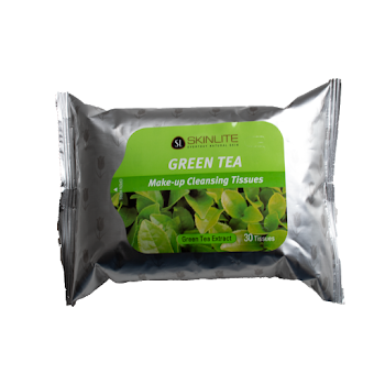 Toallas Skinlite Desmaquillantes Té Verde x 30 und  