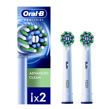 Cabezal de Repuesto Cepillo Eléctrico Oral-B Advanced Clean Caja x 2 und  