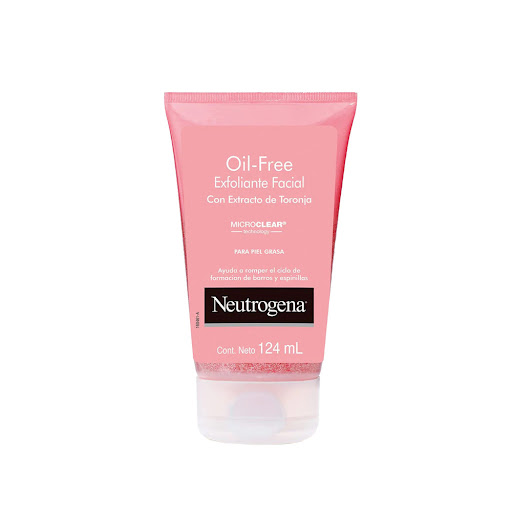 Exfoliante Neutrogena Facial Oil Free Clear Wash x 124 ml
