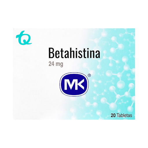 Betahistina 24 mg Mk Caja x 20 Tabletas