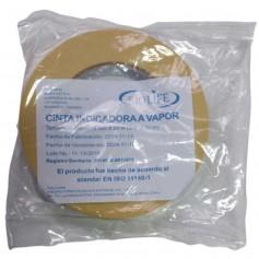 CINTA AUTOCLAVE A VAPOR DE 3/4 X 50 MTS YIPAK BIOLIFE  x 1 Cinta indicadora para procesos de esterilización a vapor, fabricada por Yipak. Diseñada para adherirse firmemente a paquetes o envoltorios médicos, cambia de color al completar el ciclo de esterilizac
