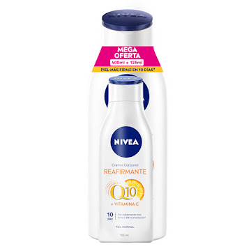 Crema Nivea Corporal Reafirmante Q10 x 400 ml + 125 ml undefined