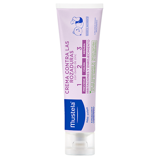 Crema Mustela Bebé Vitamina Barrier Cream 123 Skin Discomfort x 100 ml