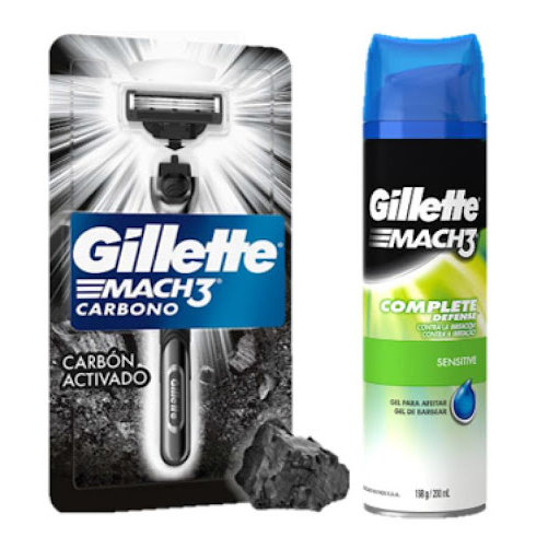 20% Combo Gillette máquina+gel