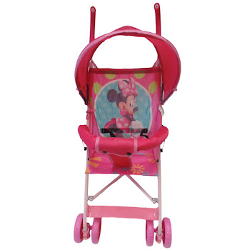 Solo Online Coche Paseador Disney   Minnie Tipo Sombrilla Dis 195 Rosado Nina 