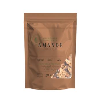 Granola Amande Macadamia Chocolate Paquete x 300 gr  