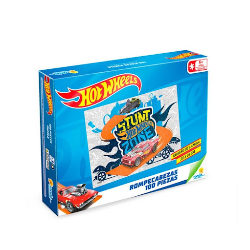 Juegos de mesa Rompecabezas X 100 Pzas Hot Wheels Ronda Ronda Caja x 1 Diviértete armando y desarmando nuestro rompecabezas.Ayuda a fortalecer habilidades motoras finas, cognitivas y de discriminación visual.