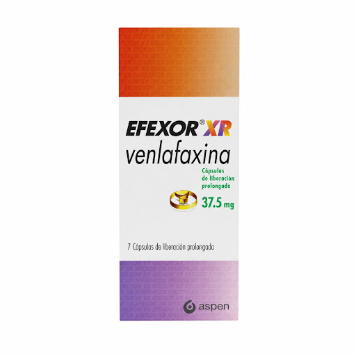 Efexor XR Venlafaxina 37.5mg Aspen Caja x 7 Cápsulas