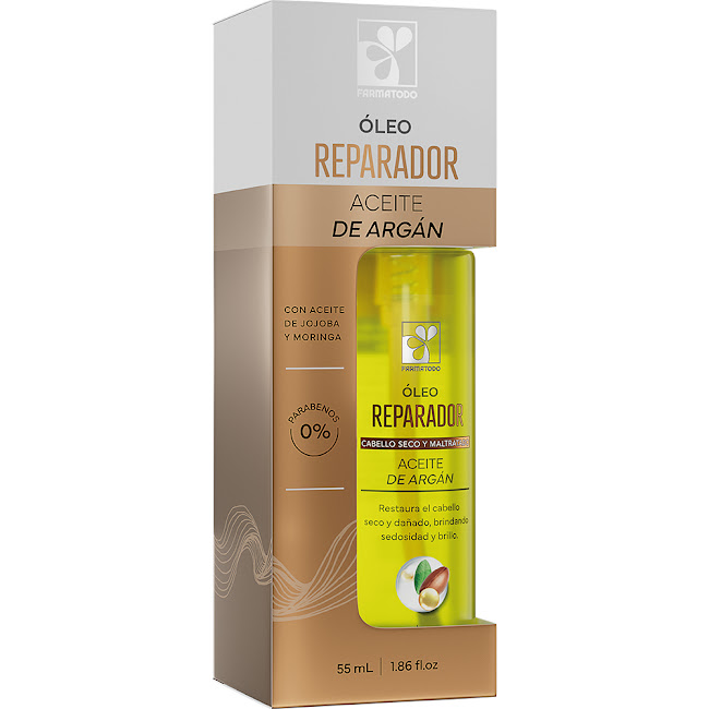 Aceite de Argán   Farmatodo Oleo Reparador x 55 ml  