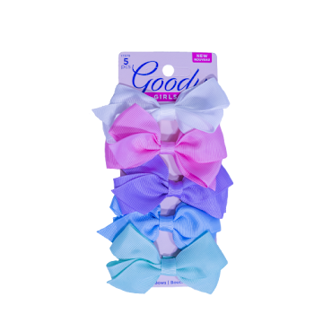 Hebillas Moño De Tela Goody x 5 und  