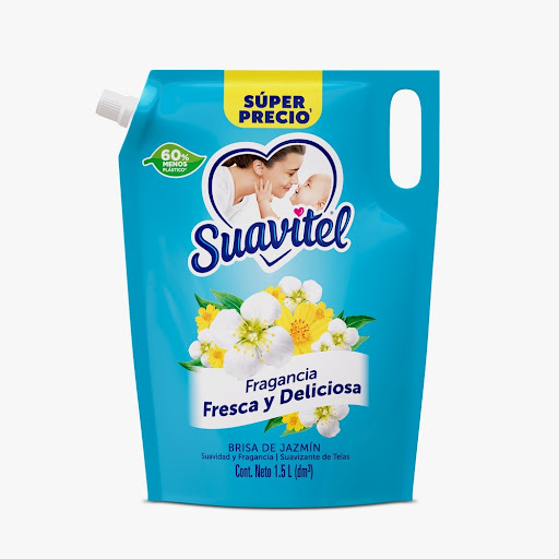 Suavizante Suavitel Brisa De Jazmin Bolsa x 1.5 l