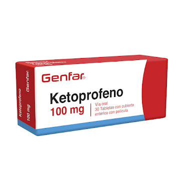 Ketoprofeno Genfar 100 mg Caja x 30 Tabletas  