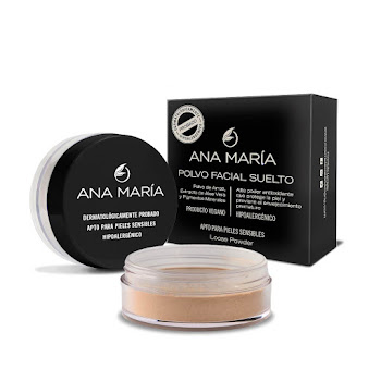 Polvo Facial Suelto Ana Maria N 7 Oscuro x 18 gr  