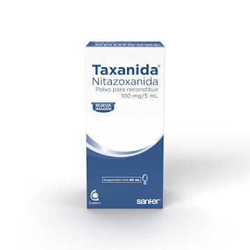 Taxanida Nitazoxanida 100mg/5ml Polvo Para Reconstruir Labinco Frasco x 60ml   