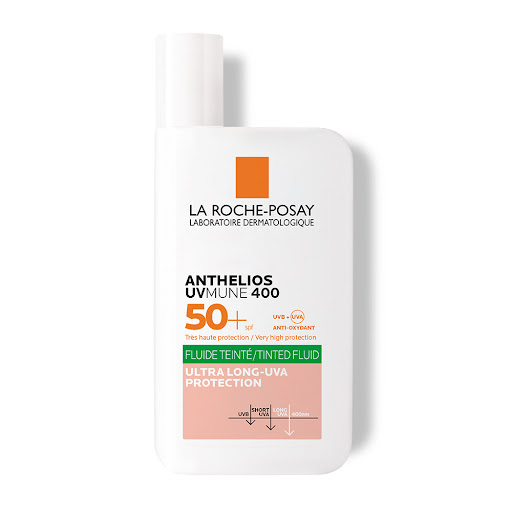 Protector Solar La Roche Posay Anthelios Uv Mune 400 Control Grasa Con Color Spf50 Frasco x 50 ml