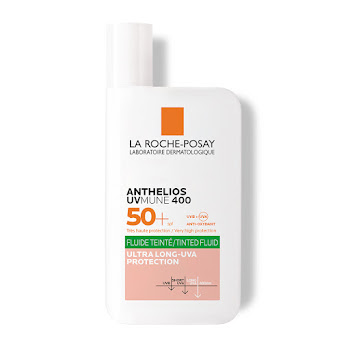 Protector Solar La Roche Posay Anthelios Uv Mune 400 Control Grasa Con Color Spf50 Frasco x 50 ml  