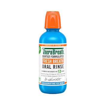 Enjuague Bucal Therabreath Icy Mint Menta Helada Botella x 473 ml  