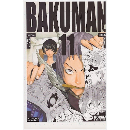 Bakuman No. 11 Editorial Norma Libro x 1.0 BAKUMAN. 11  Autores:Takeshi Obata, Tsugumi Ohba  Colecciones:CÓMIC MANGA  Editoriales:NORMA Editorial  Series:BAKUMAN   LOS ASHIROGI MUTO LO DAN TODO EN SU NUEVA SERIE EN LA SHONEN JUMP.  Tras el fin