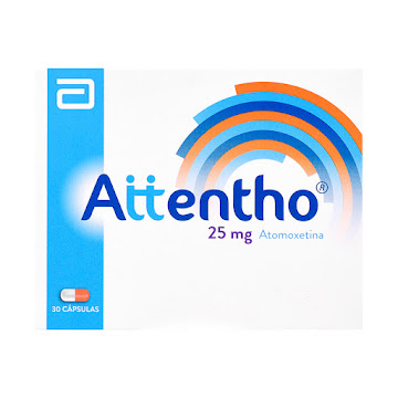 Attentho 25 mg Atomoxetina Lafrancol x 30 Capsulas  