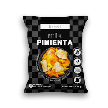 Pasabocas Kost Papa,   Batata y Plátano Paquete x 45 gr  