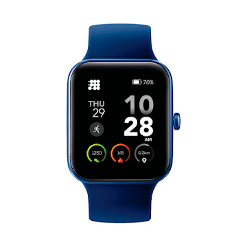 Reloj Inteligente Cubitt Adulto Azul Empaque x 1 und  