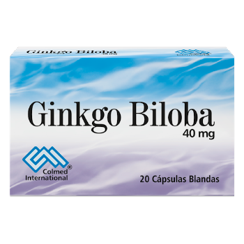 Ginkgo Biloba 40 mg Colmed Caja x 20 Cápsulas  