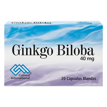 Ginkgo Biloba 40 mg Colmed Caja x 20 Cápsulas  