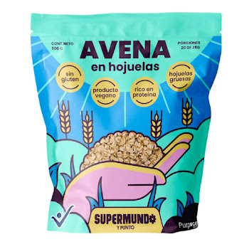 Avena Hojuela Gruesa Purpose Sin Gluten DoyPack x 500 gr  