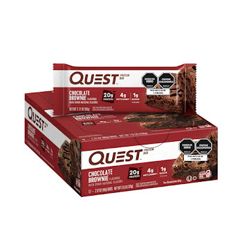 Barra De Proteina Quest Chocolate Brownie Caja x 60 g  