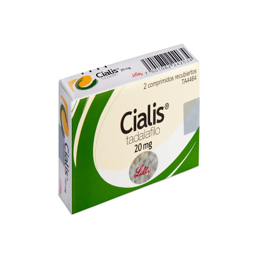 Cialis Tadalafilo 20 mg Lilly Caja x 2 Comprimidos