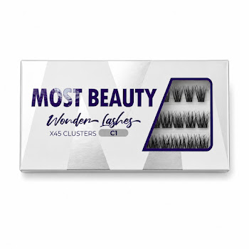 Pestañas Most Beauty Tipo Cluster Referencia C1 Mix Caja x 12 g  