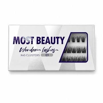 Pestañas Most Beauty Tipo Cluster Referencia C1 Mix Caja x 12 g  