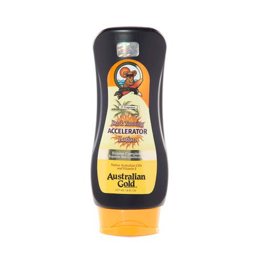 Protector Solar Australian Gold Dark Tanning Acelerator Lotion x 237 ml