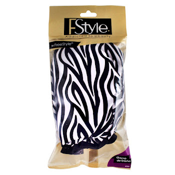 Gorro Freestyle De Baño Plástico Animal Print x 1 und  