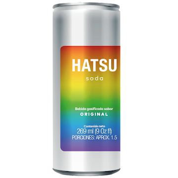 Soda Hatsu Colors   Edición Especial Lata x 269 ml 
