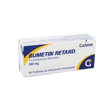 //Bumetin Retard 300Mg Tabletas Caja x40Tab. GALENO Trimebutina Maleato   