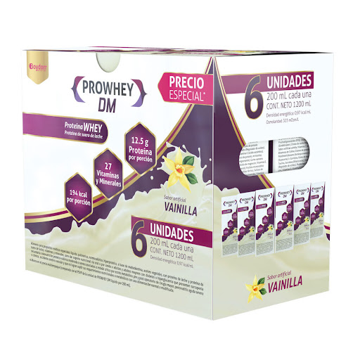 Prowhey Dm Liquido Sabor Vainilla Pack x 6 und