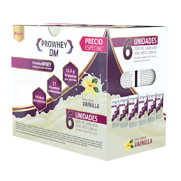 Prowhey Dm Liquido Sabor Vainilla Pack x 6 und  