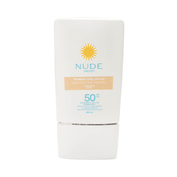 Protector Solar Nude SPF 50 Crema Facial Con Color x 50 ml  