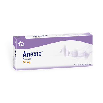 Anexia Etoricoxib 90 mg Tecnoquimicas Caja x 14 Tabletas  