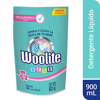 Detergente Líquido   Woolite Baby x 900 ml 