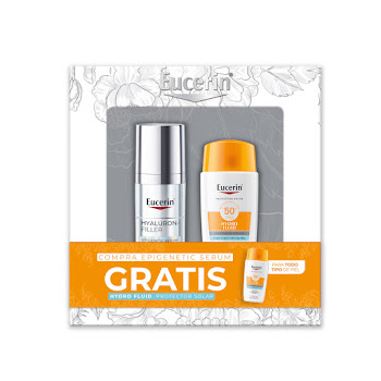Serum Eucerin Epigenetic x 30 ml + Gratis Protector Solar Eucerin Hydrofluid Spf50 x 50 ml  