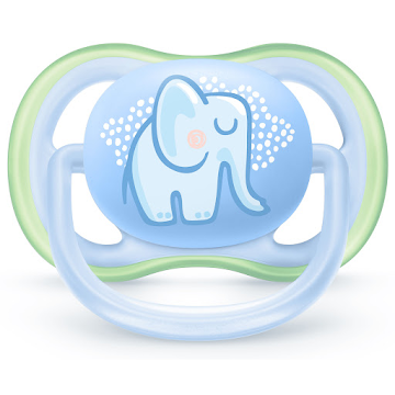 Chupo Entretención Philips Avent Ultra Air 0-6m Elefante León x 2 und   